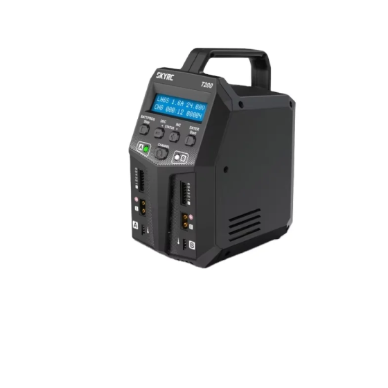 Wholesale SKYRC T200 Dual Balance Charger 12A 100W XT60 Plug for 1-6S /LiHV/LiFe/LiIon Battery for Rc Drone